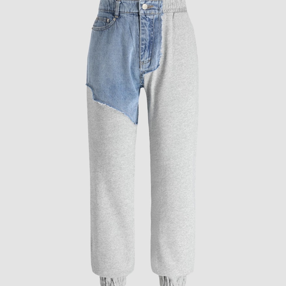 Patchy Elasticated Trousers